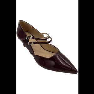 Journee Women's Carnation Pointed Toe Mary Jane Heels Oxblood - Medium